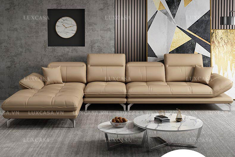 Ghế sofa giường nằm bọc da SD144