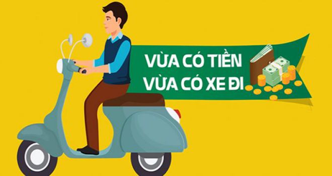 Vay tiền bằng cavet xe máy là hình thức vay tín chấp